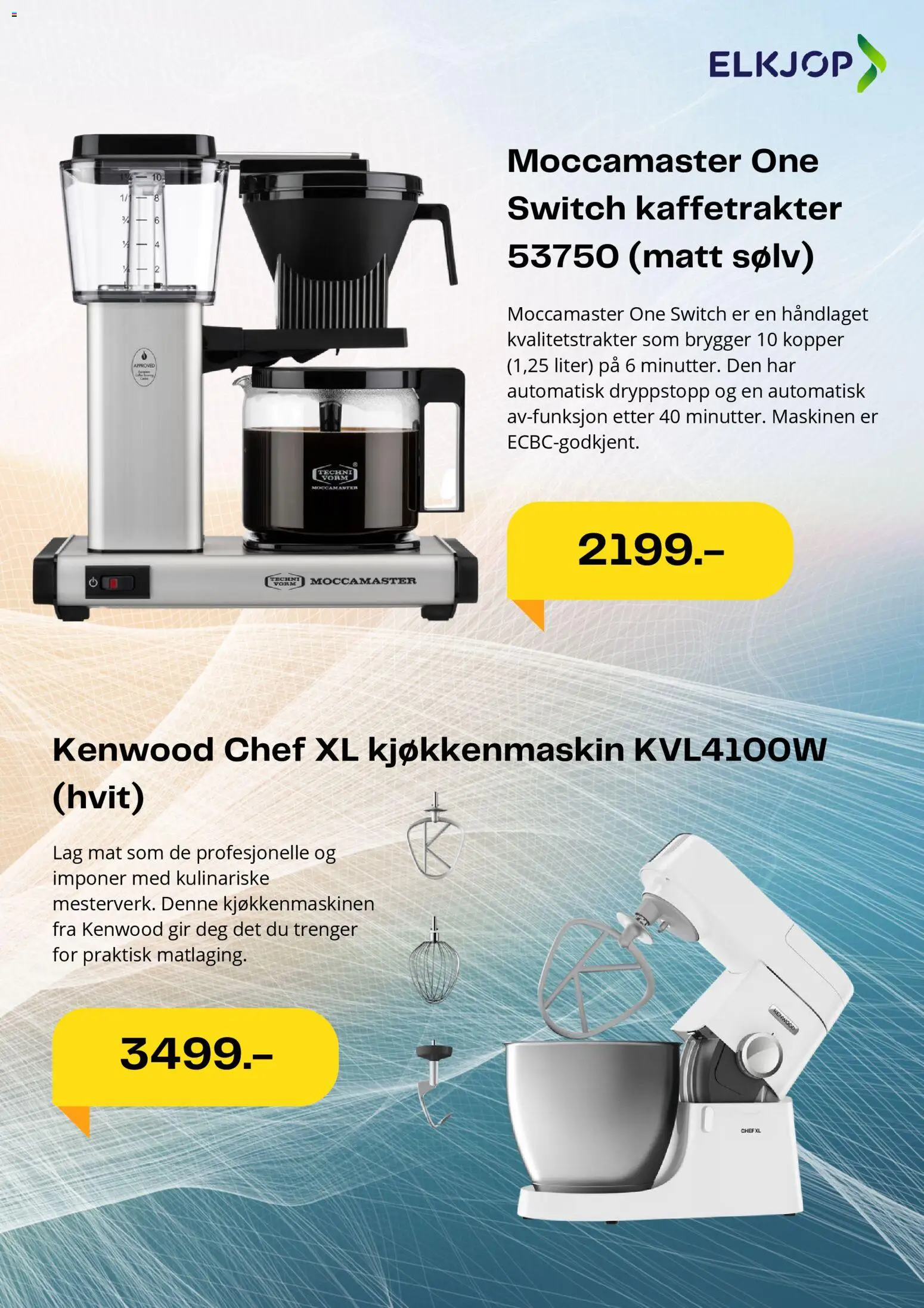 {H1} | Side: 4 | Produkter: Kaffetrakter, Kjøkkenmaskin