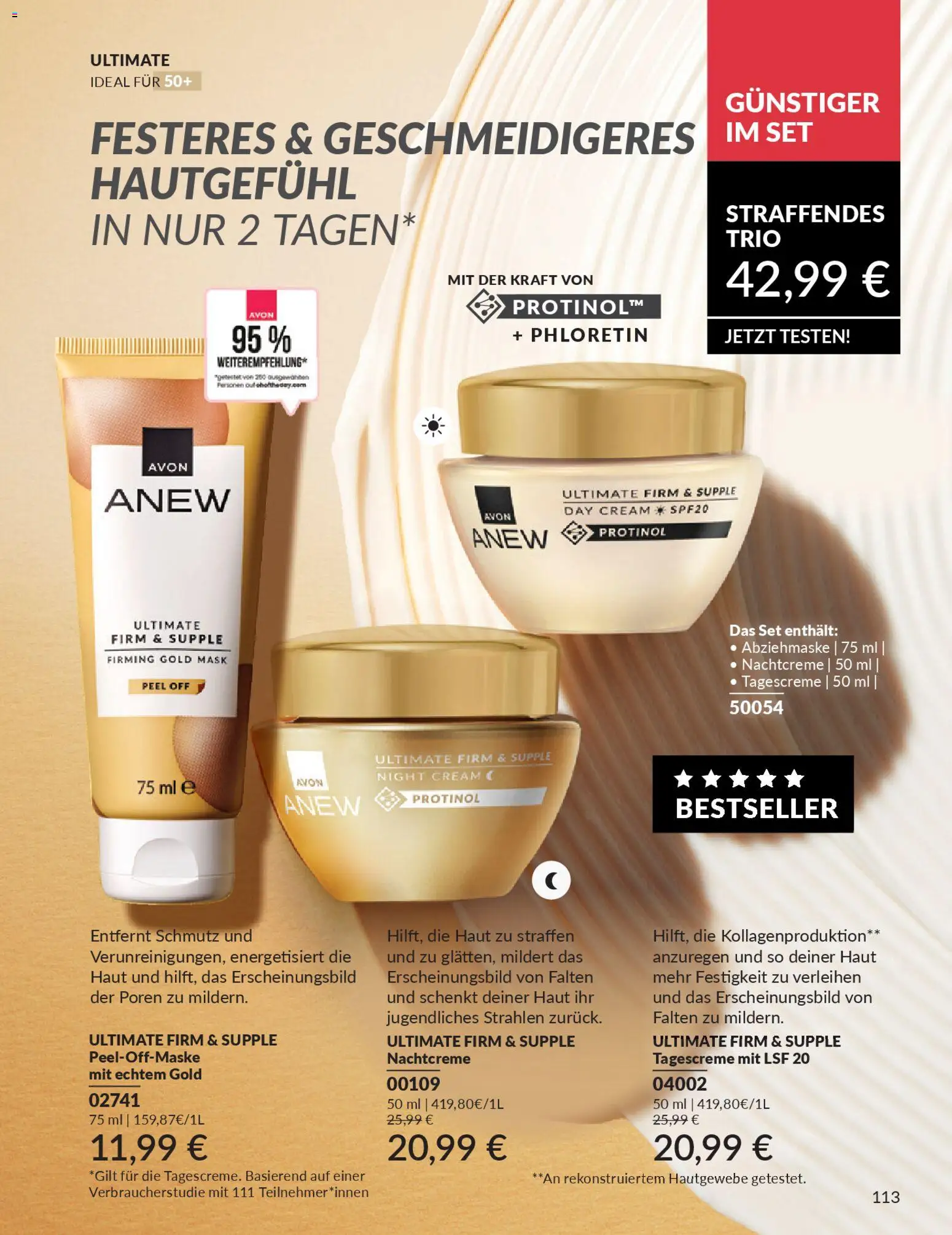 AVON Katalog März 2026 – gültig ab 01.03.2026 | Seite: 115 | Produkte: Tagescreme, Nachtcreme