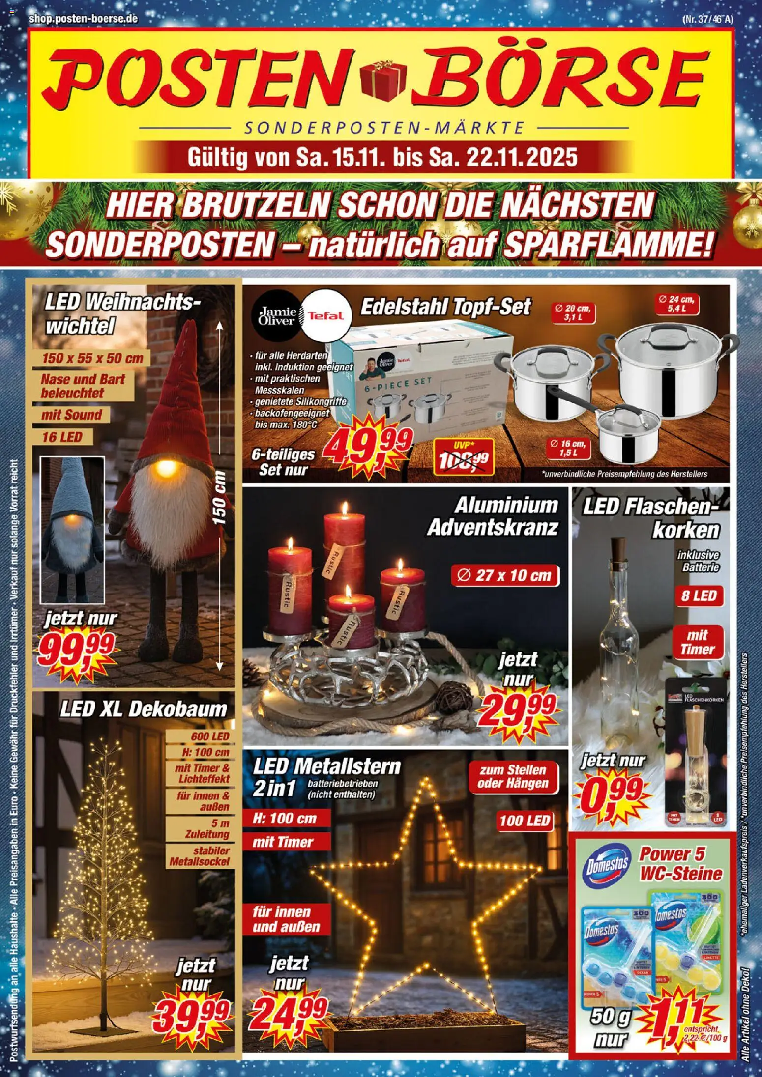 Posten Börse Prospekt – gültig ab 15.11.2025 | Seite: 1 | Produkte: Batterie