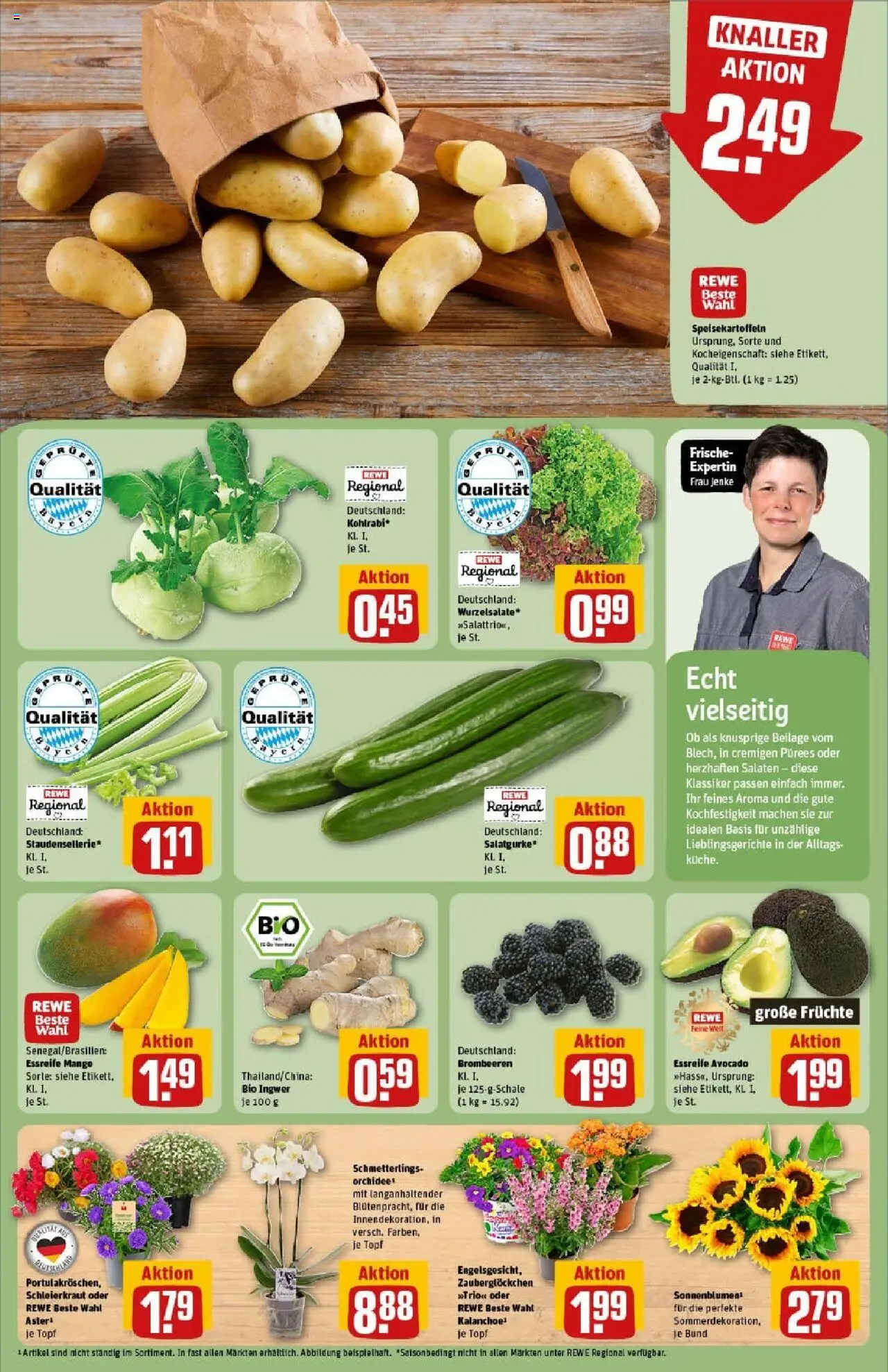 Rewe prospekt Traunreut	 - gültig ab dem 06.07.2025 | Seite: 7 | Produkte: Top, Avocado, Mango