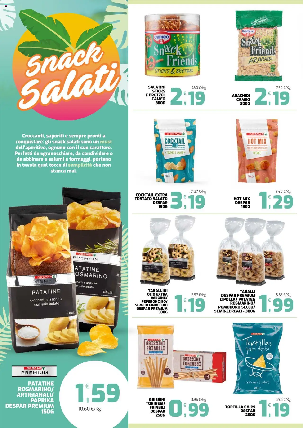 Volantino Interspar del 21.07.2025 | Pagina: 12 | Prodotti: Olio, Tortillas, Taralli, Grissini