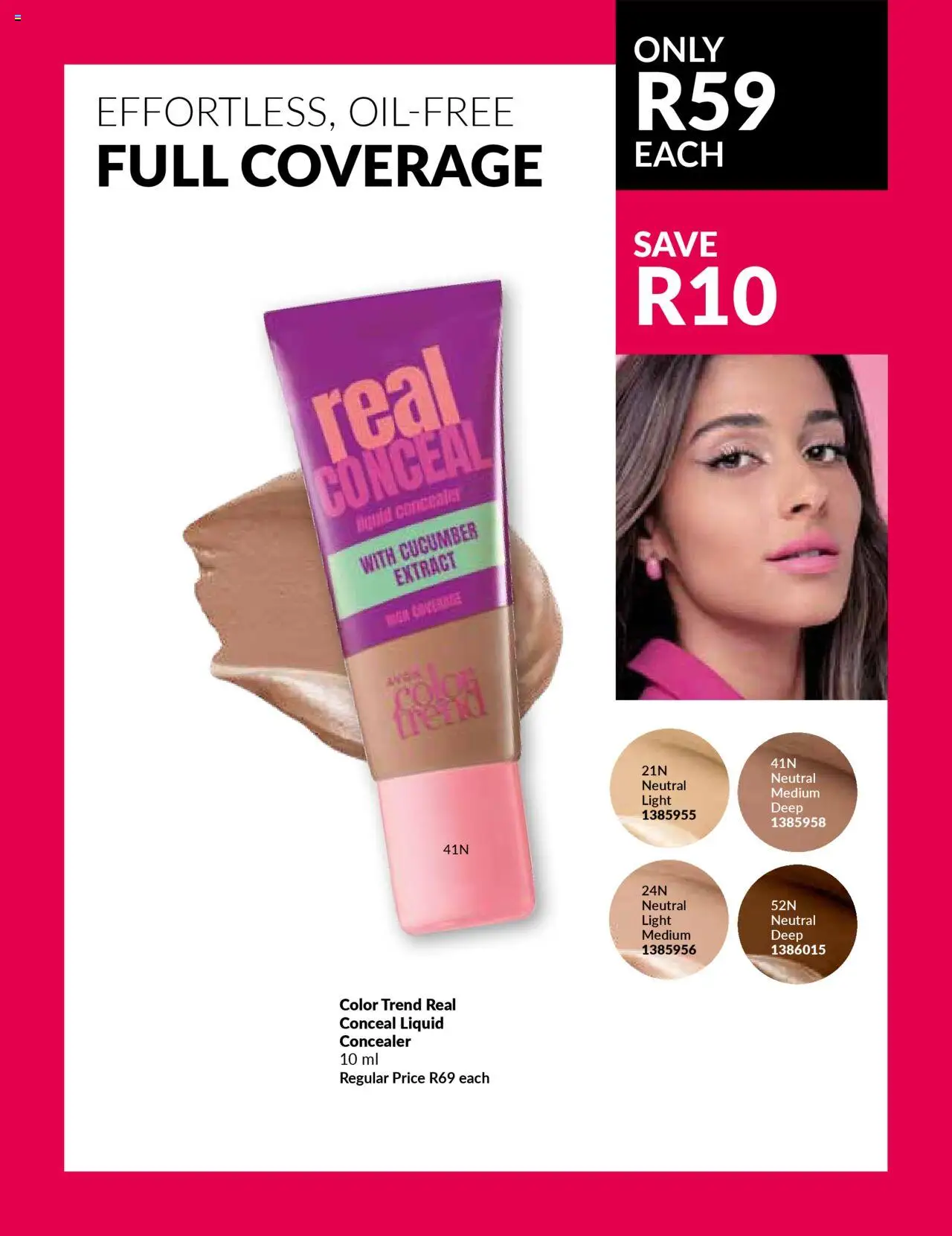 Avon - Womens Month │ valid from 14.08.2025 | Page: 7 | Products: Light, Concealer