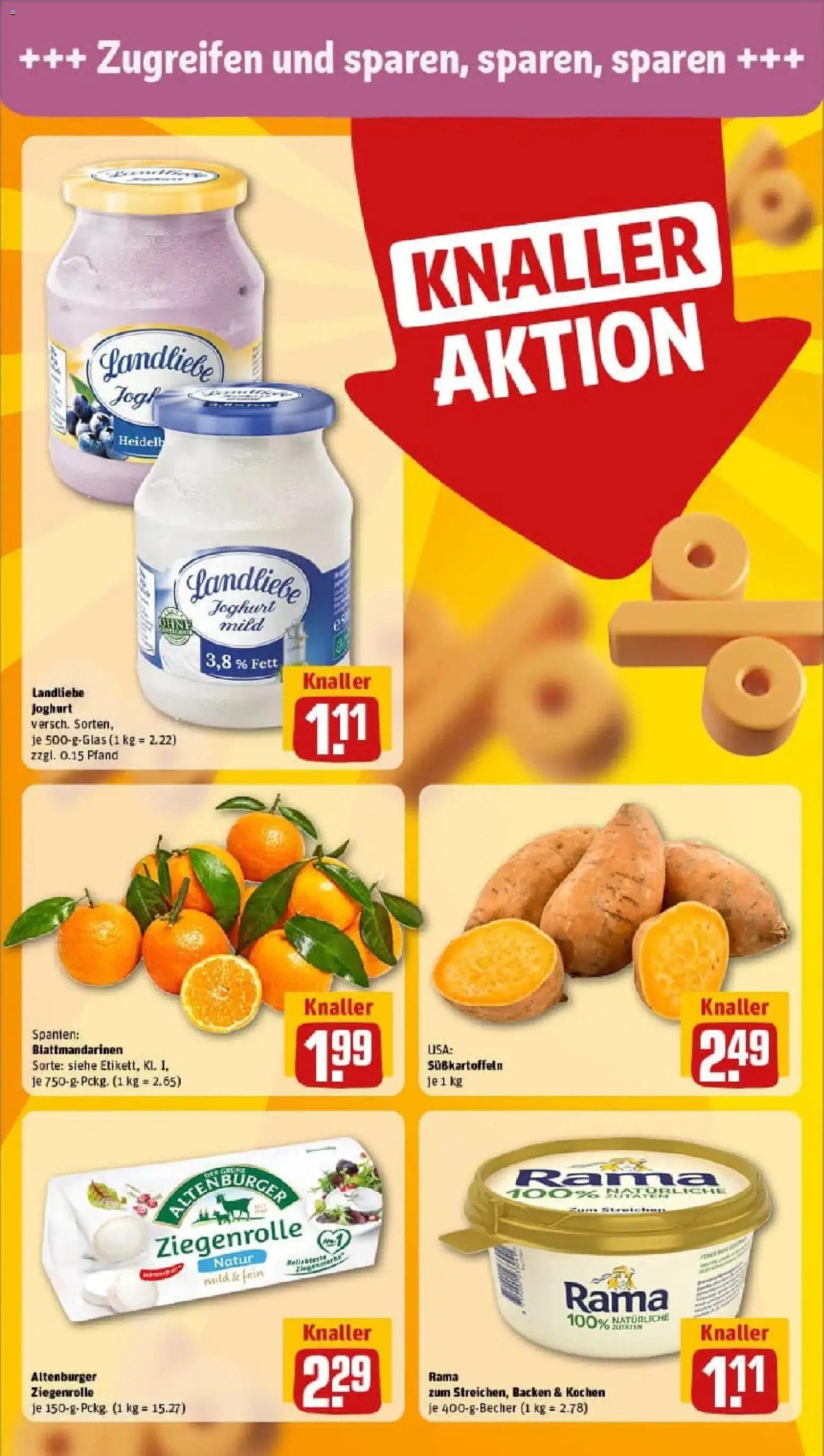 Rewe prospekt Müllheim	 – gültig ab 18.01.2026 | Seite: 6 | Produkte: Rama, Joghurt, Landliebe joghurt
