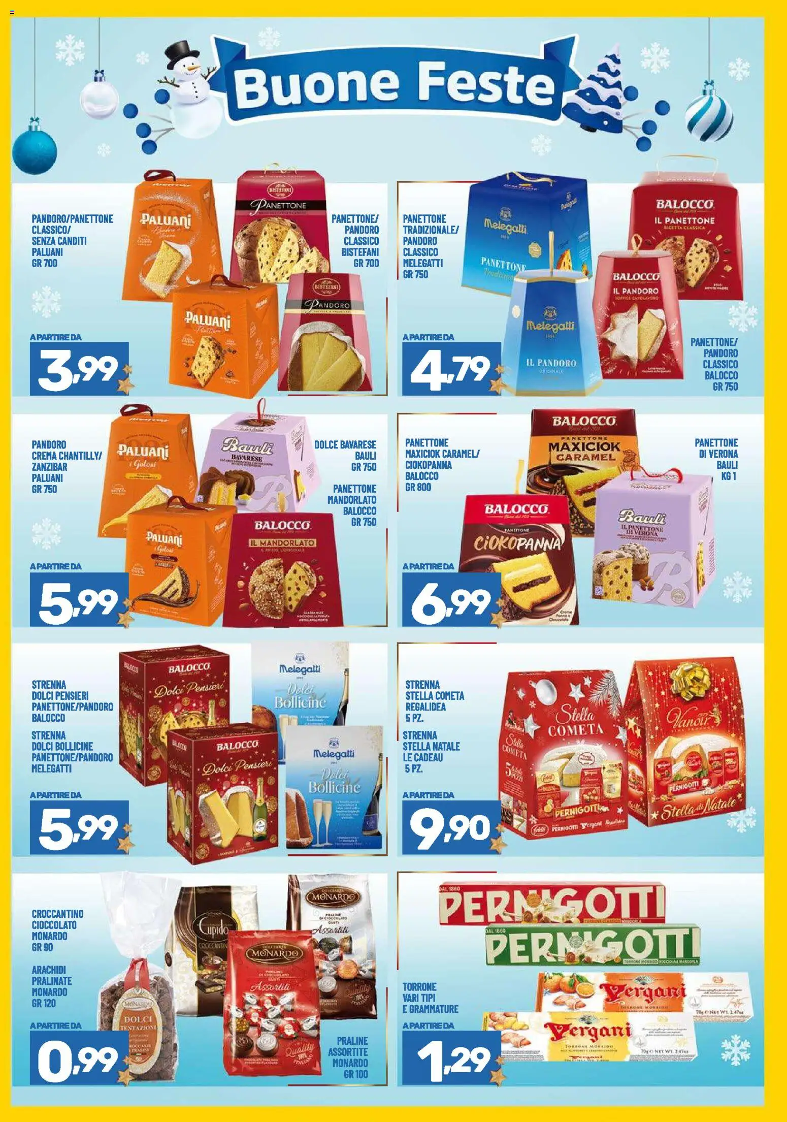 Volantino Il Centesimo del 18.12.2025 | Pagina: 2 | Prodotti: Crema, Cioccolato, Pandoro, Panettone