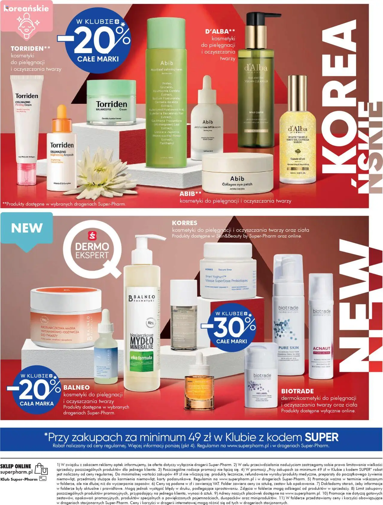 Super-pharm Gazetka - Jesień od 18.09.2025 | Strona: 24 | Produkty: Toner, Kosmetyki, Maska, Mydło