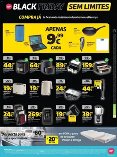 Pré-visualização Radio Popular - Black Friday  válido de 04.11.2025 | Página: 8 | Produtos: Rádio, Faca, Óleo, Café