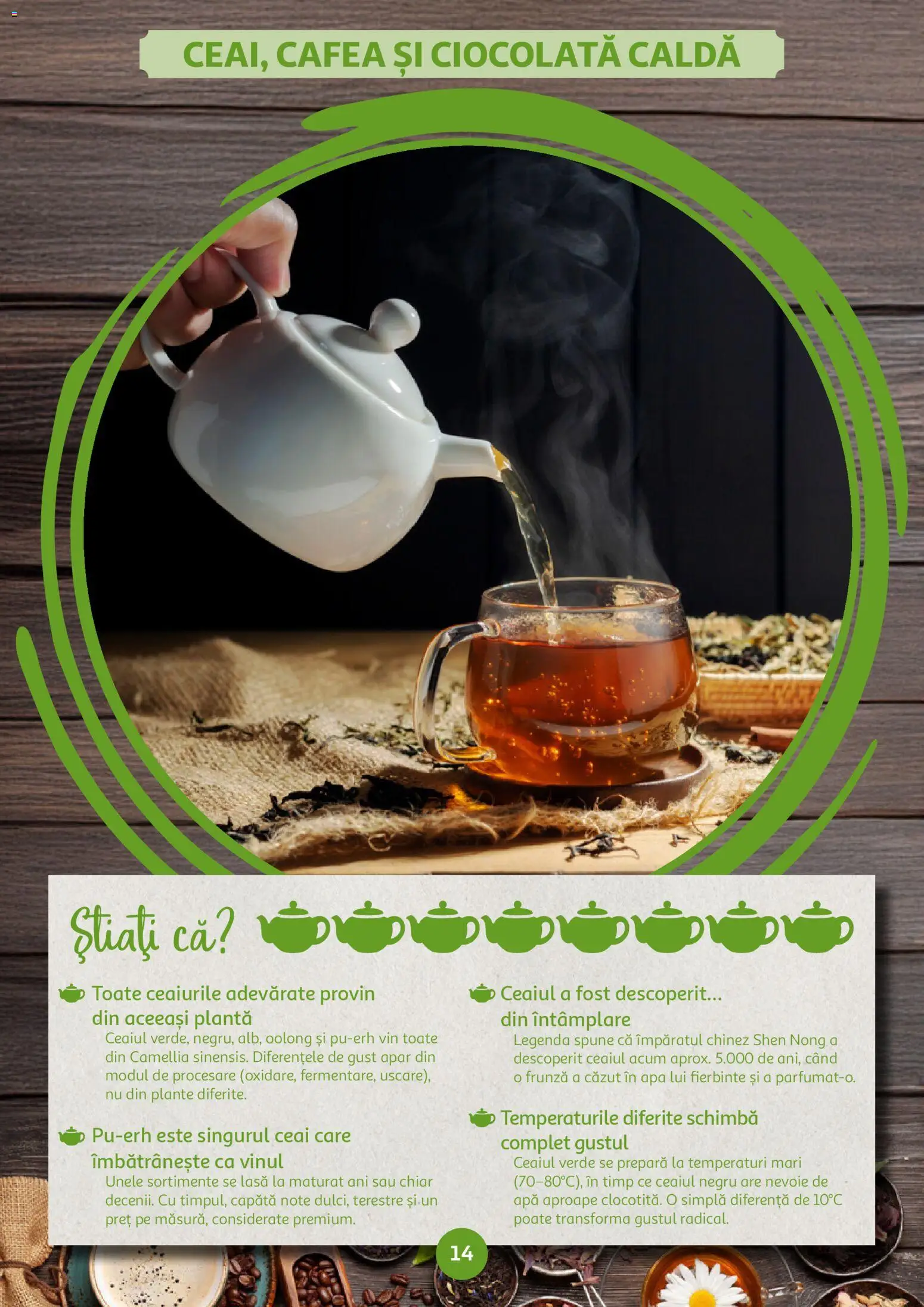 Noul catalog Auchan – valabil de la 14.01.2026 | Pagină: 14 | Produse: Ciocolată, Vin, Ceai, Apă