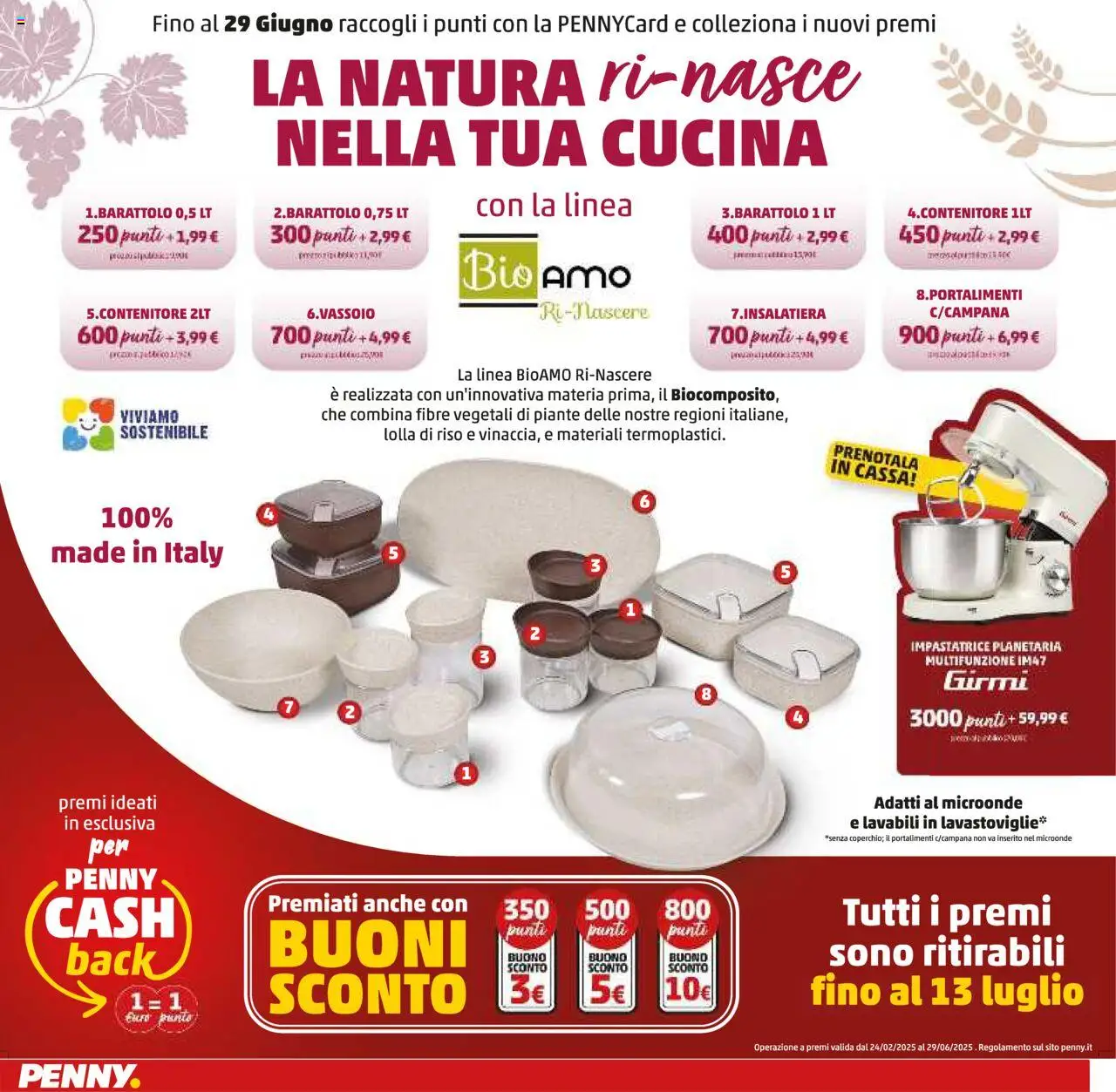 Volantino PENNY del 19.06.2025 | Pagina: 20 | Prodotti: Riso, Impastatrice, Contenitore, Vassoio