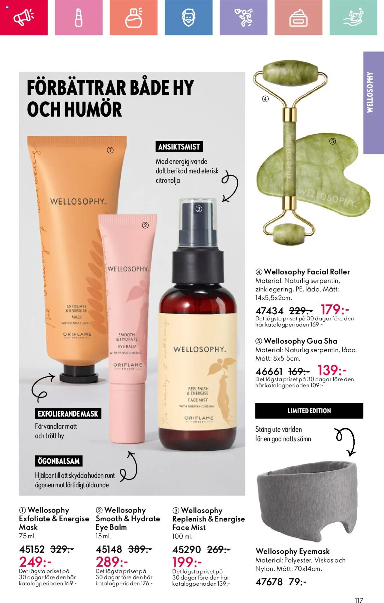 Oriflame reklamblad aktuell från 01.06.2025 | Sida: 117 | Produkter: Doft, Mask, Roller