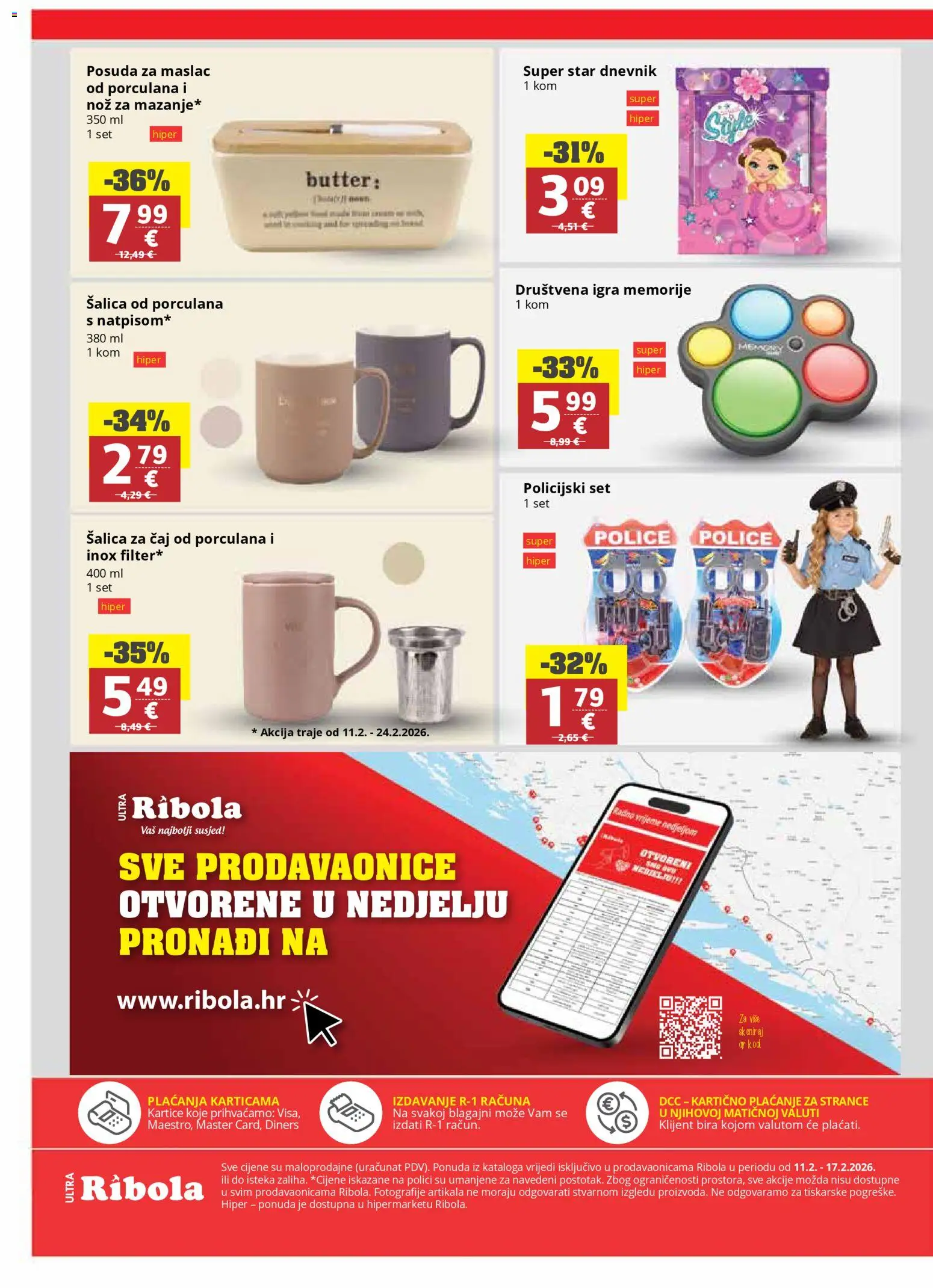 Ribola katalog | vrijedi od 11.02.2026 | Stranica: 24 | Proizvodi: Čaj, Nož, Šalica, Igra