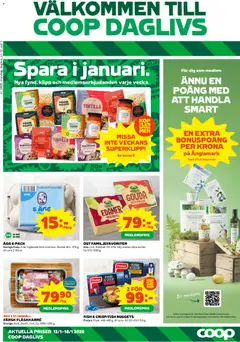 Coop Daglivs - erbjudanden - Förhandsvisning av reklamblad från butik Coop Daglivs aktuell från 12.01.2026