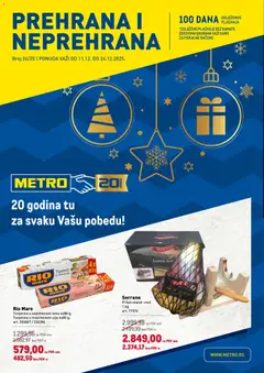 Metro katalog - pregled Metro kataloga - važi od 11.12.2025