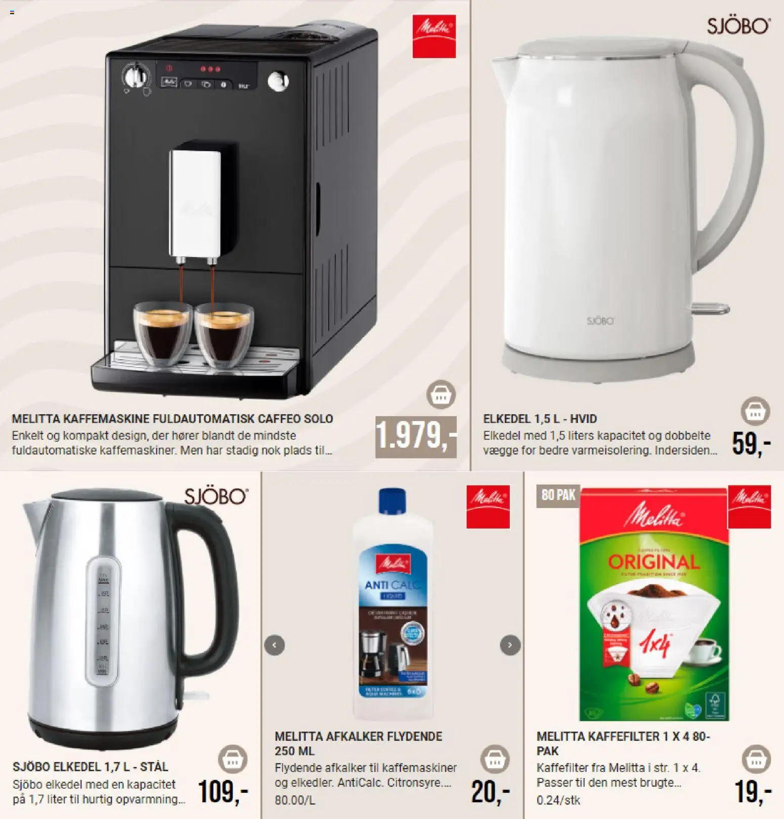 Harald Nyborg tilbudsavis – gyldig fra 11.11.2025 | Side: 10 | Produkter: Kaffemaskiner, Kaffemaskine