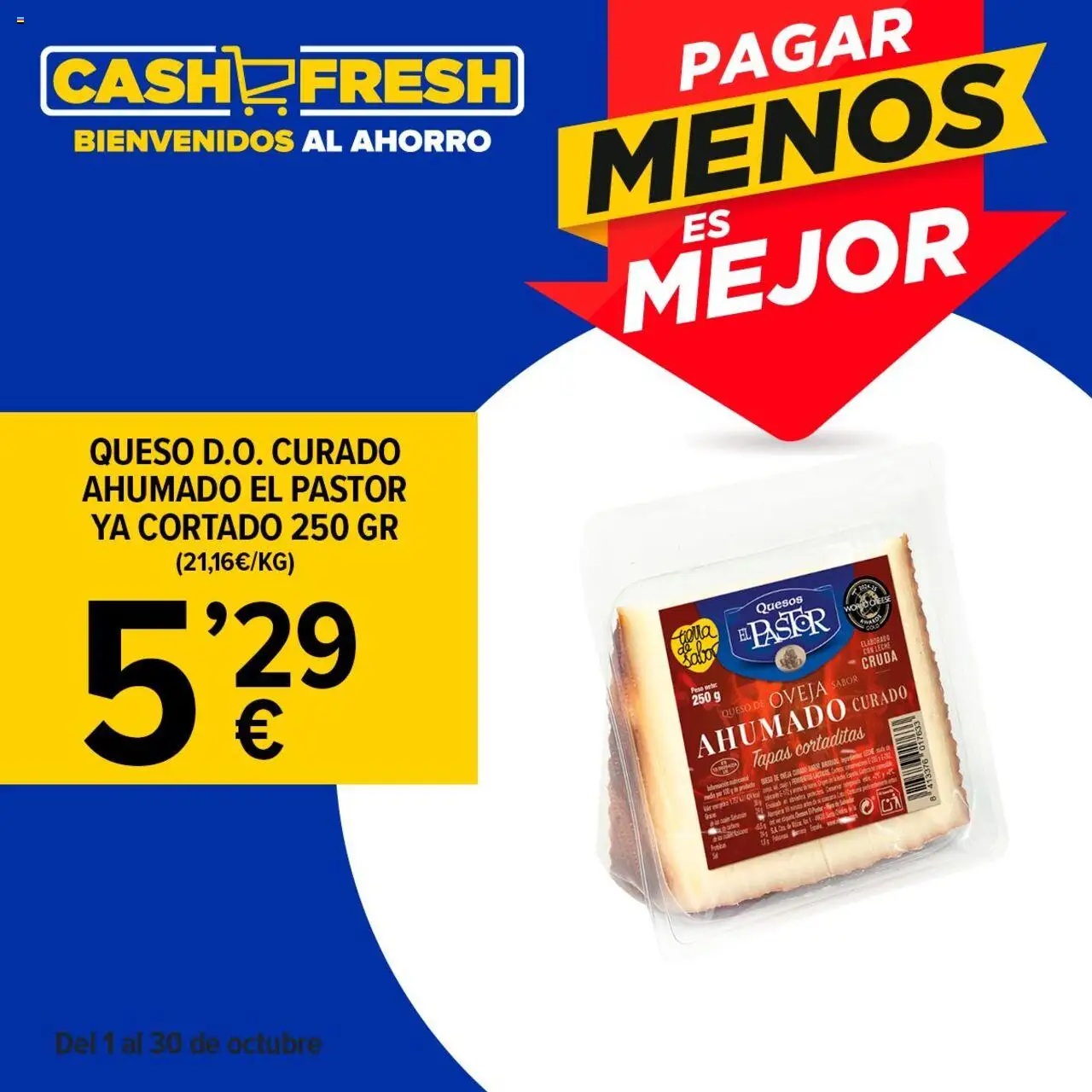 Cash Fresh folleto │ válido desde el 01.10.2025 | Página: 4 | Productos: Queso de oveja, Leche, Queso