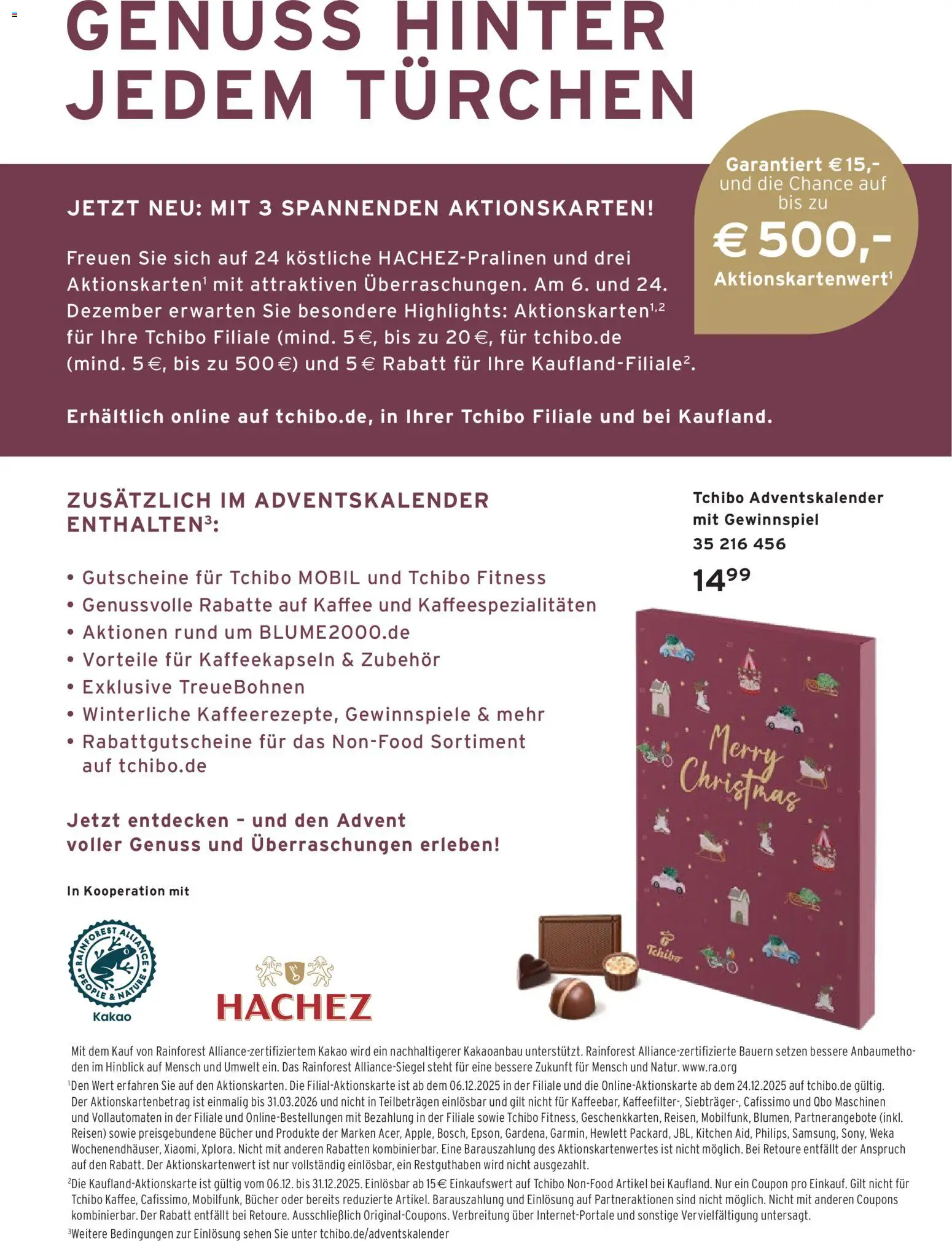 Prospekt Tchibo Kuschelfreude – gültig ab 12.11.2025 | Seite: 46 | Produkte: Kaffee