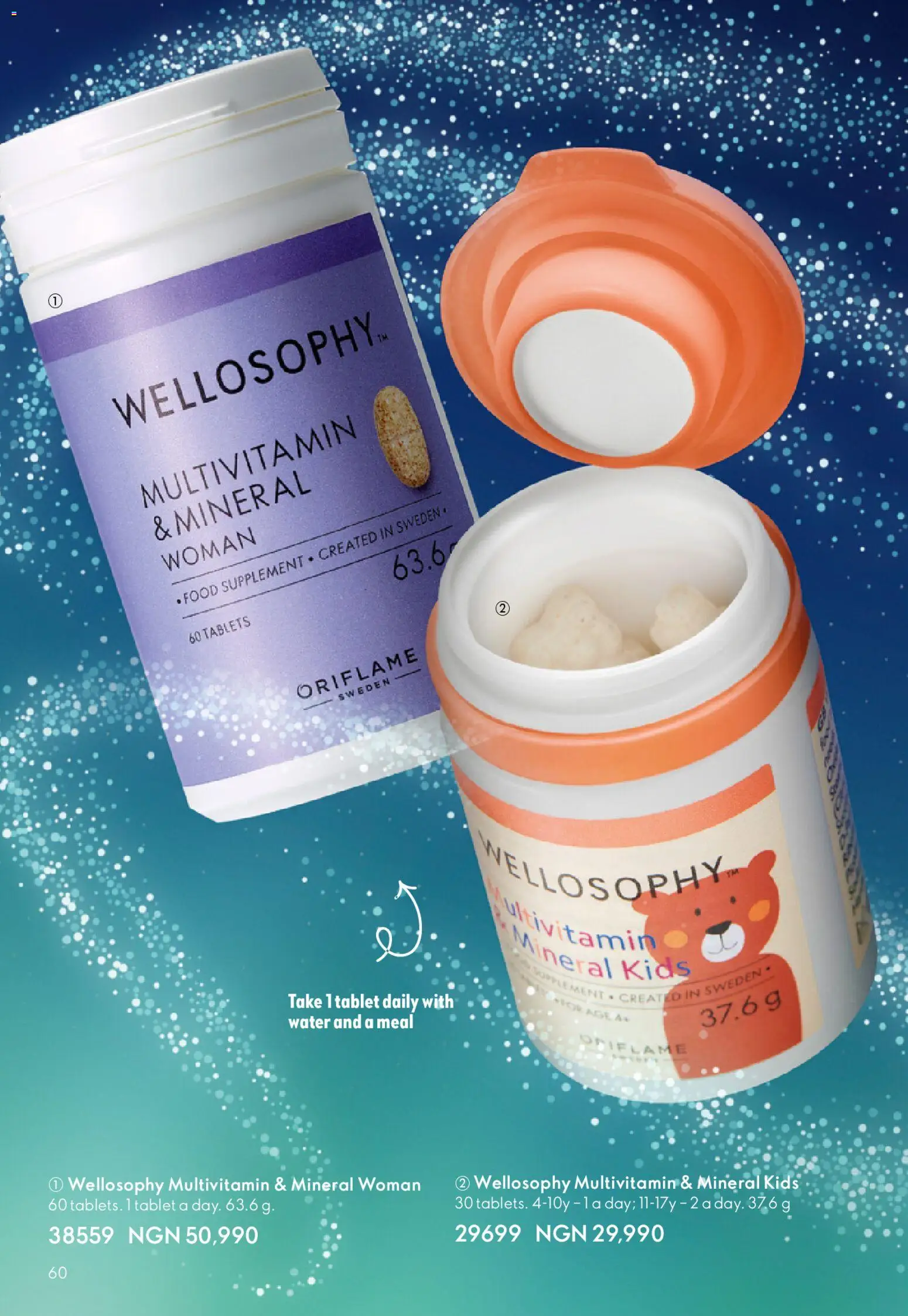 Oriflame - Catalogue 12/2025 valid from 01.12.2025 | Page: 60 | Products: Tablet, Water