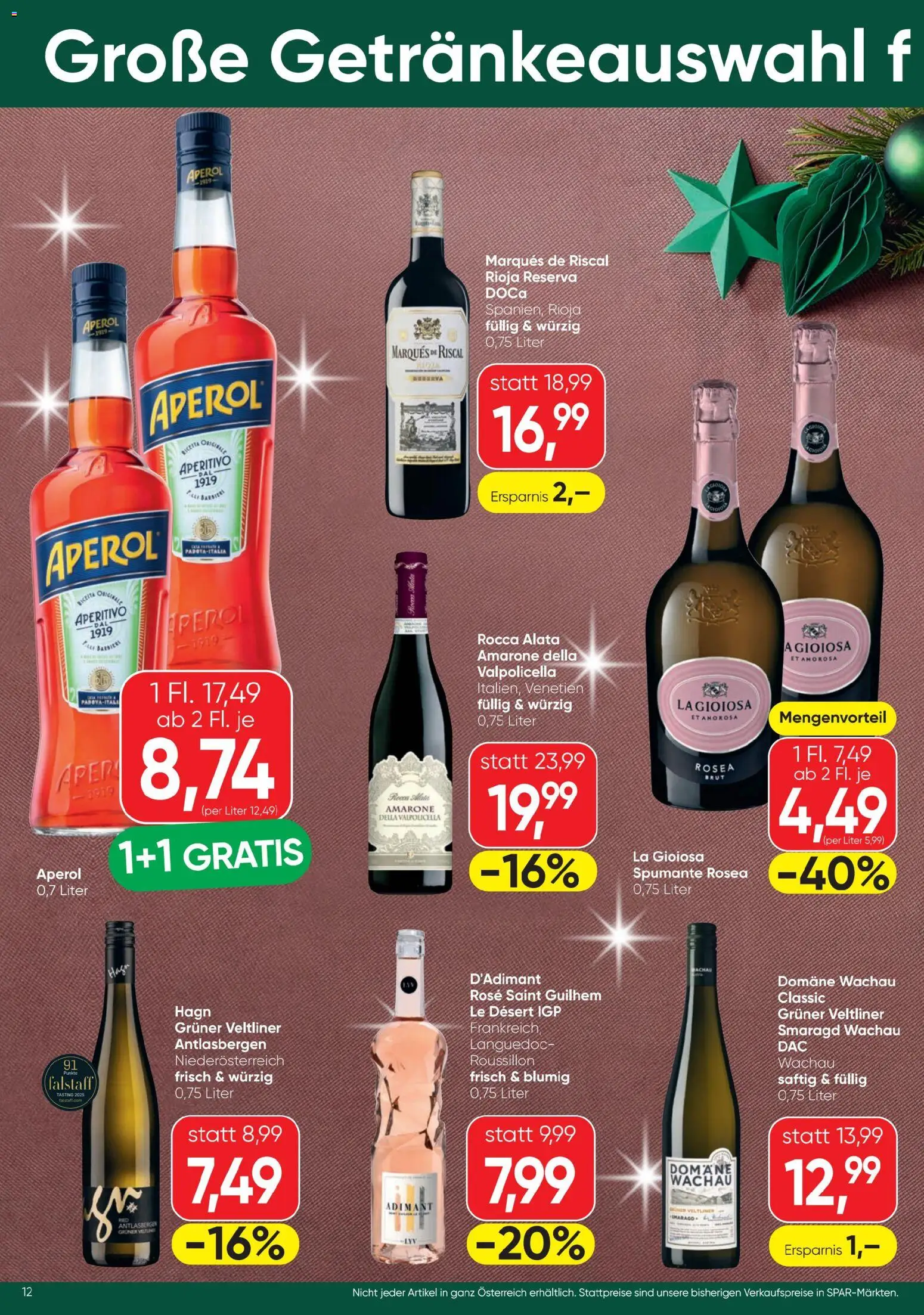 Spar Sparkling Moments gültig ab 23.12.2025 | Seite: 12