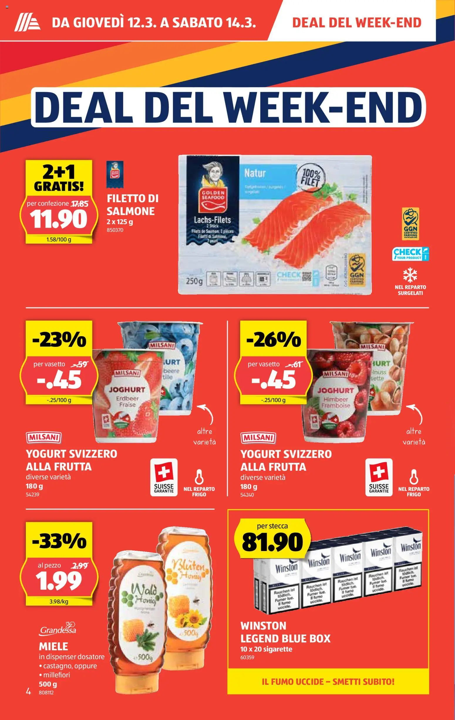 Aldi aktionen IT – gültig ab 12.03.2026 | Seite: 5 | Produkte: Box, Joghurt, Miele