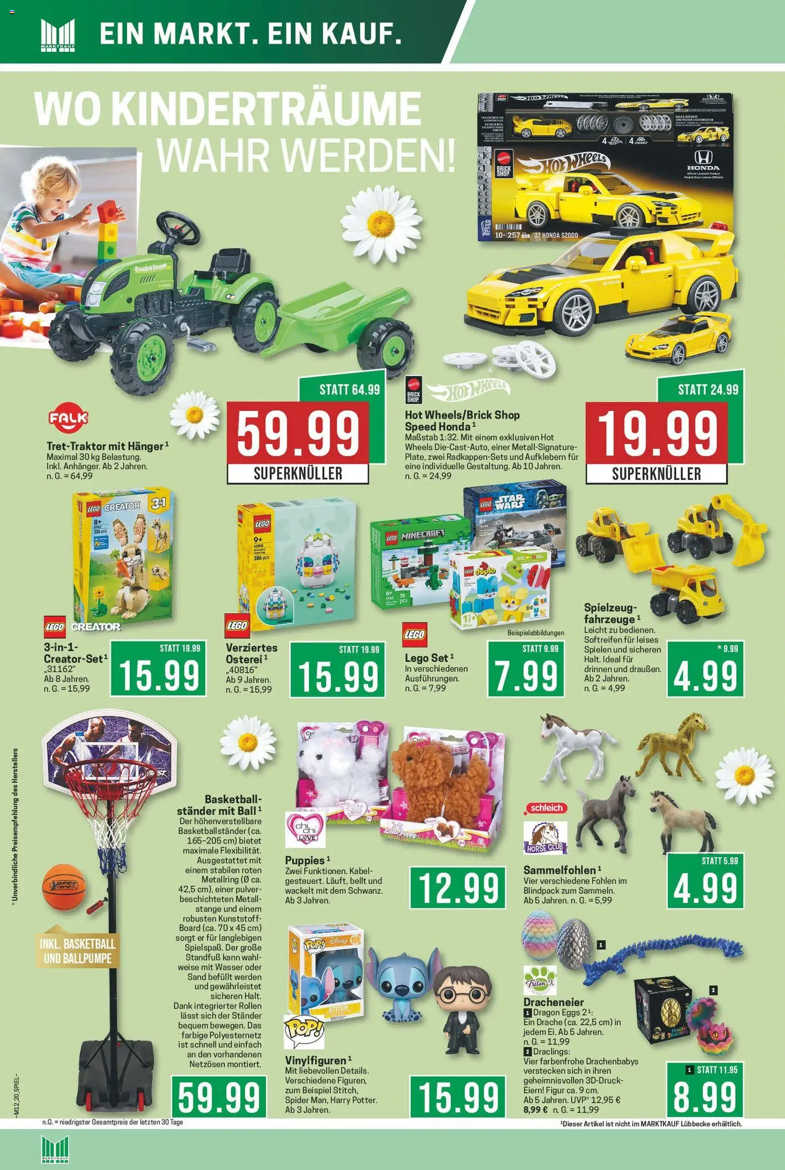 Marktkauf Prospekt 	 – gültig ab 16.03.2026 | Seite: 20 | Produkte: Kabel, Top, Wasser, Basketball