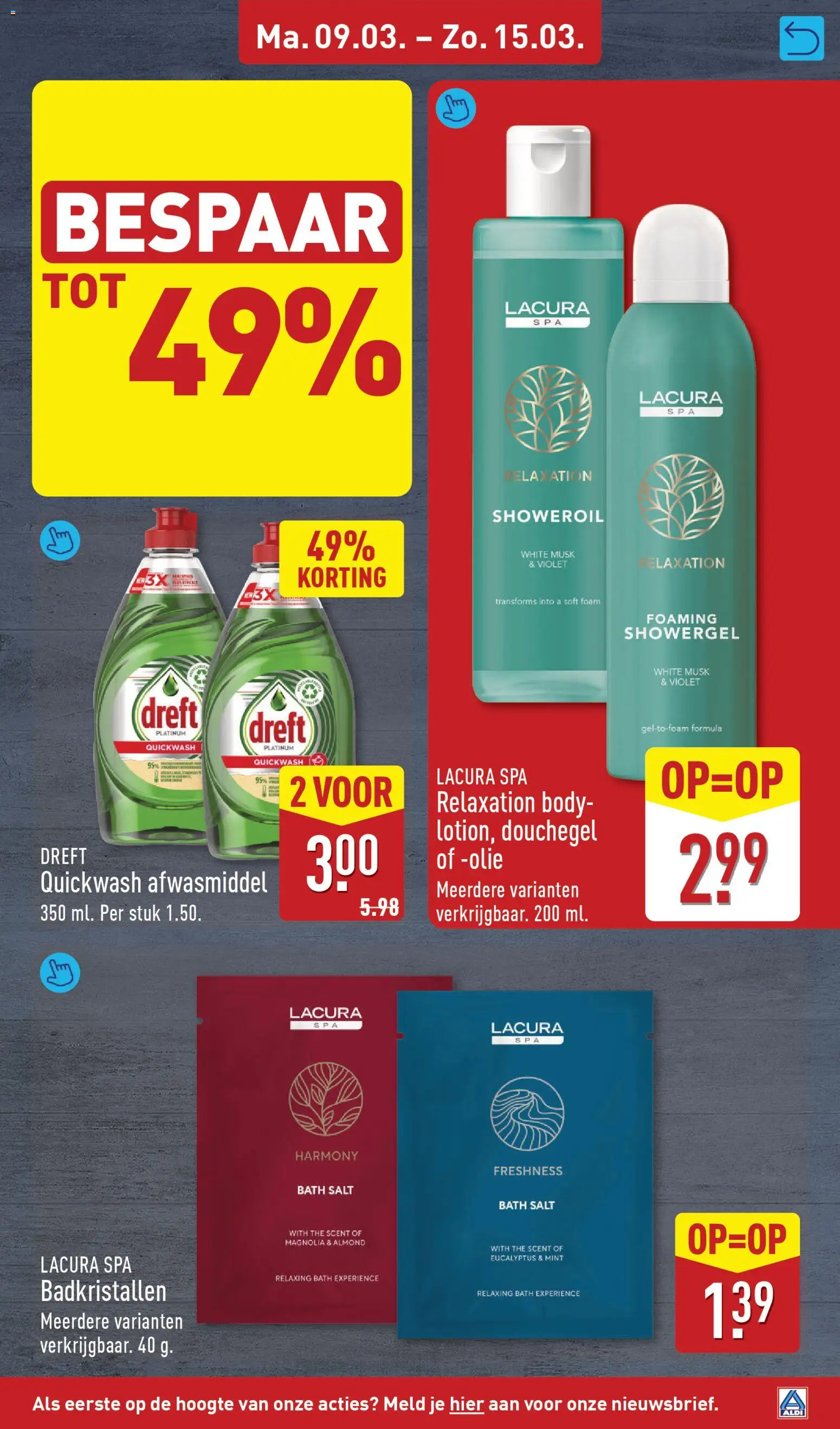 {H1} | Pagina: 21 | Producten: Olie, Afwasmiddel, Douchegel