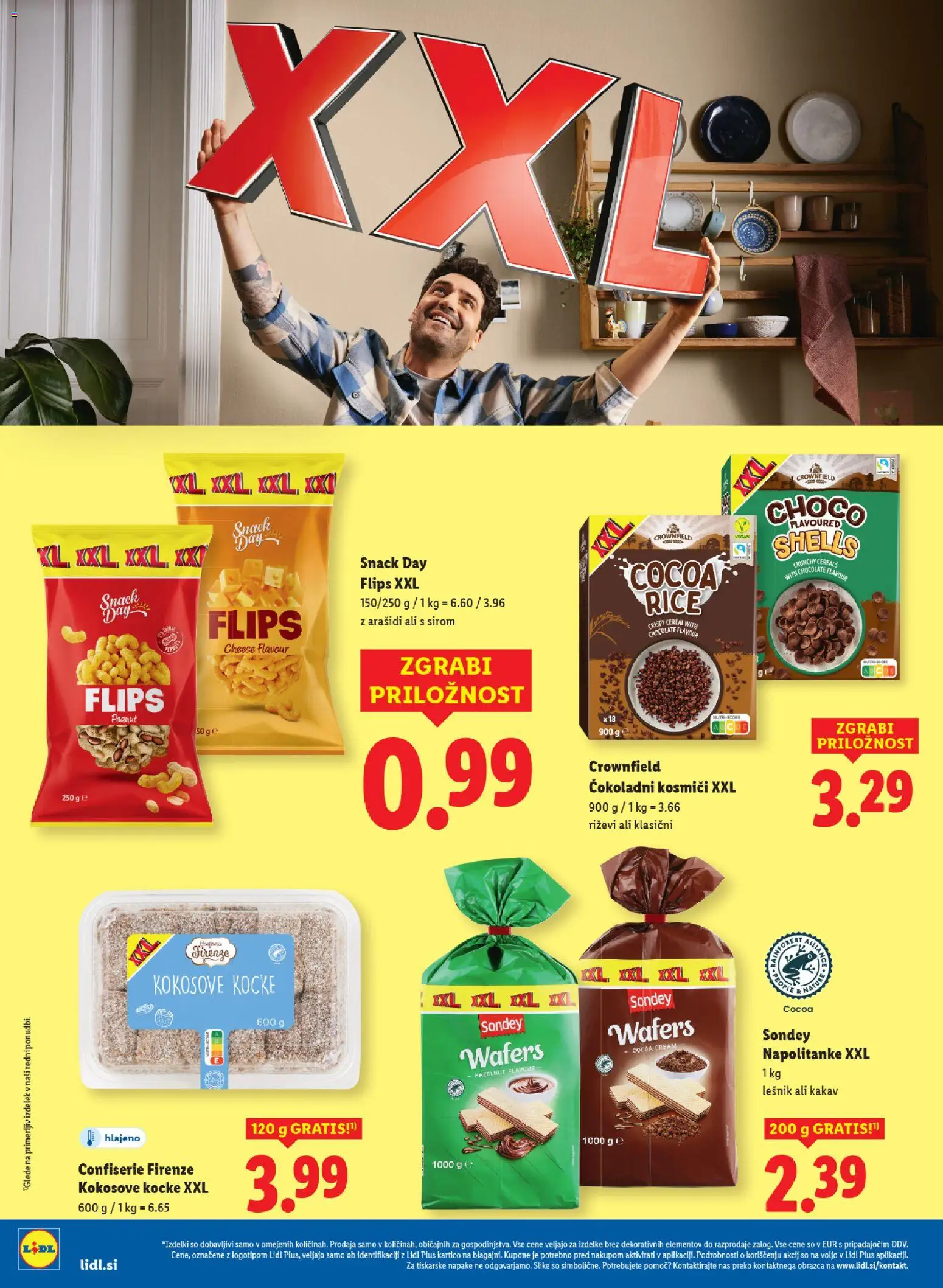 Novi Lidl katalog ponudbe – veljaven od 30.12.2025 | Stran: 28 | Izdelki: Arašidi, Flips, Kakav, Kosmici