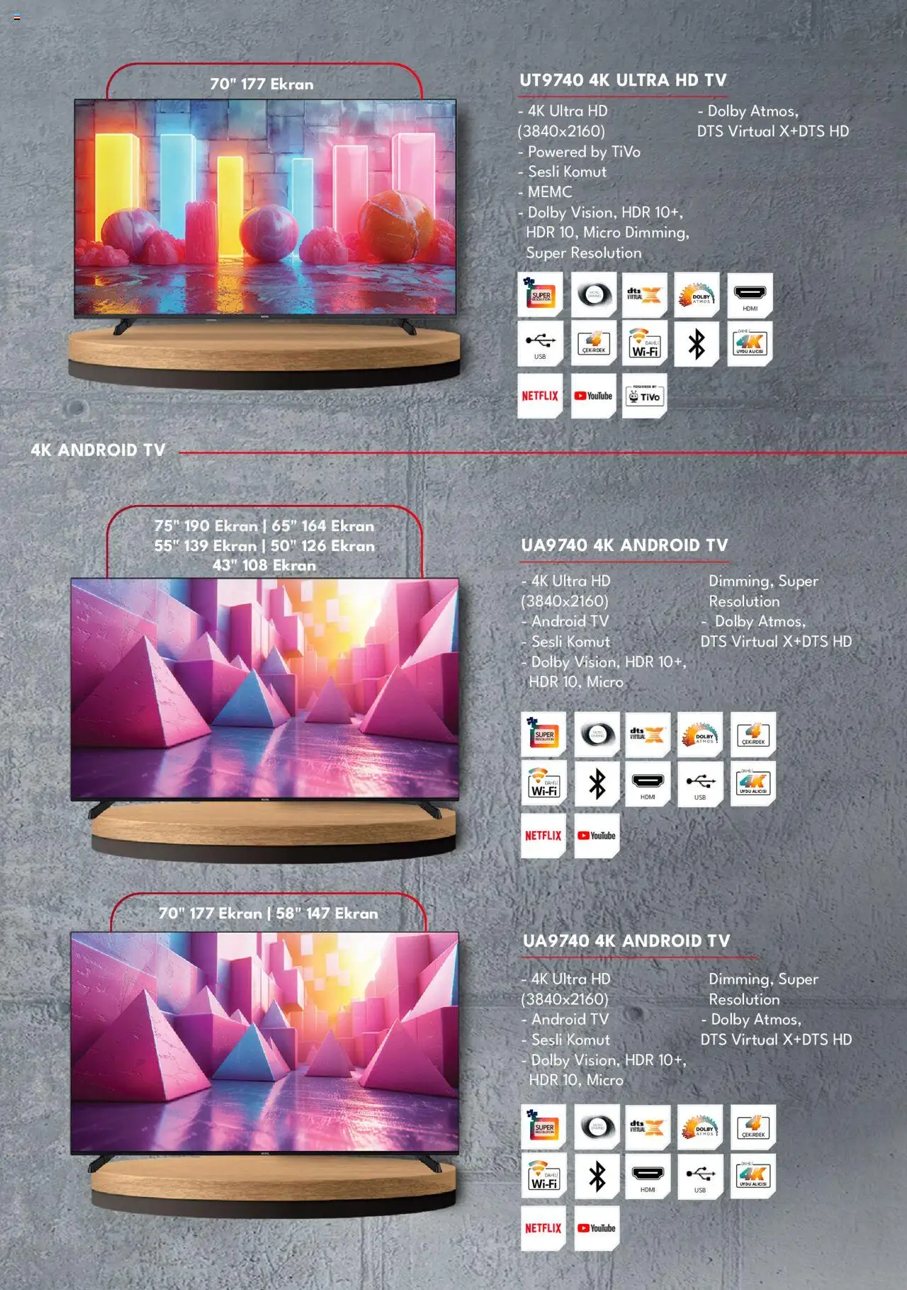 Vestel Tüketici Elektroniği Katalog - 23.09.2025 tarihinden itibaren geçerlidir | Sayfa: 8 | Ürünler: TV, Uydu