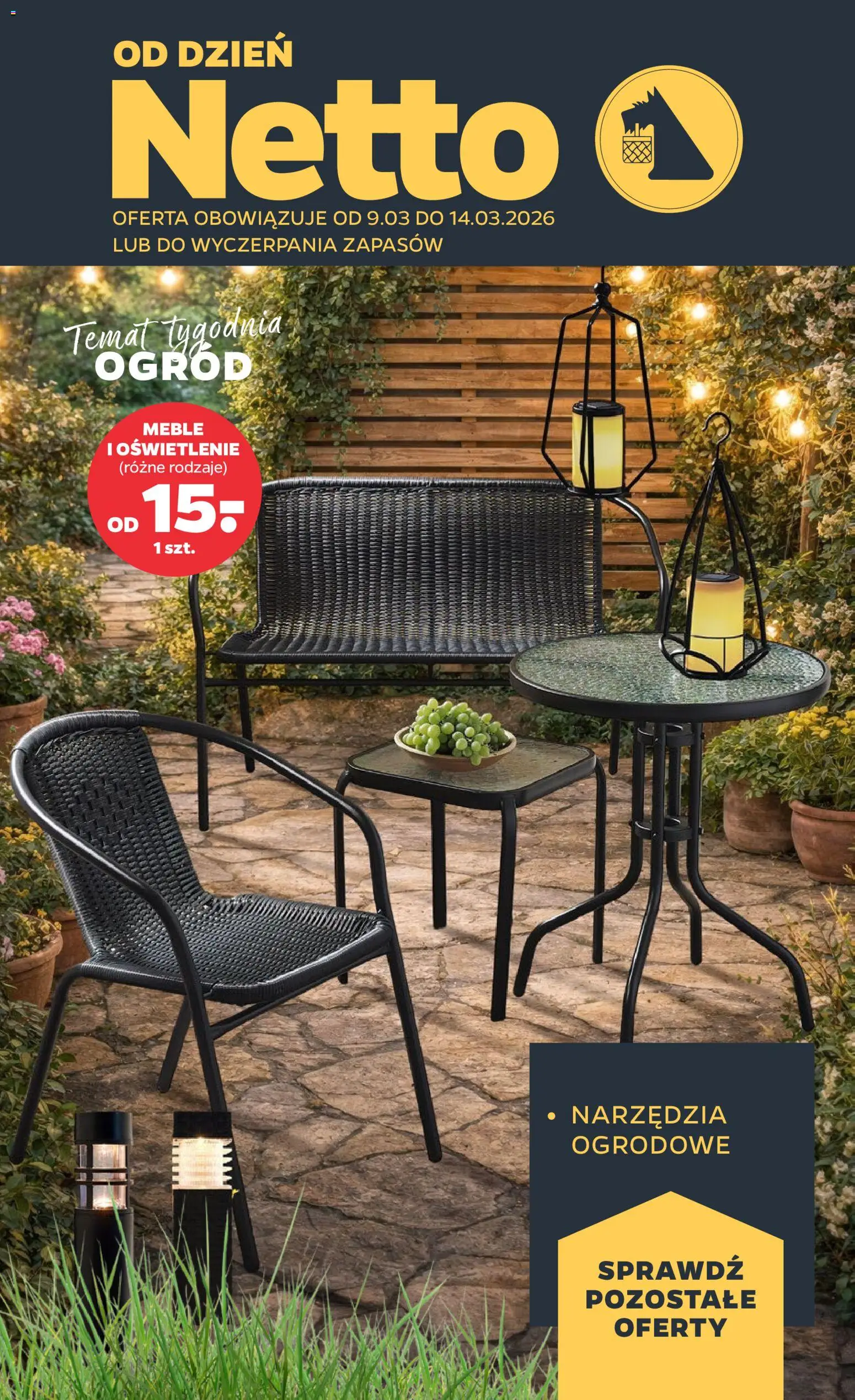 Netto gazetka od poniedziałku NonFood od 09.03.2026 | Strona: 1