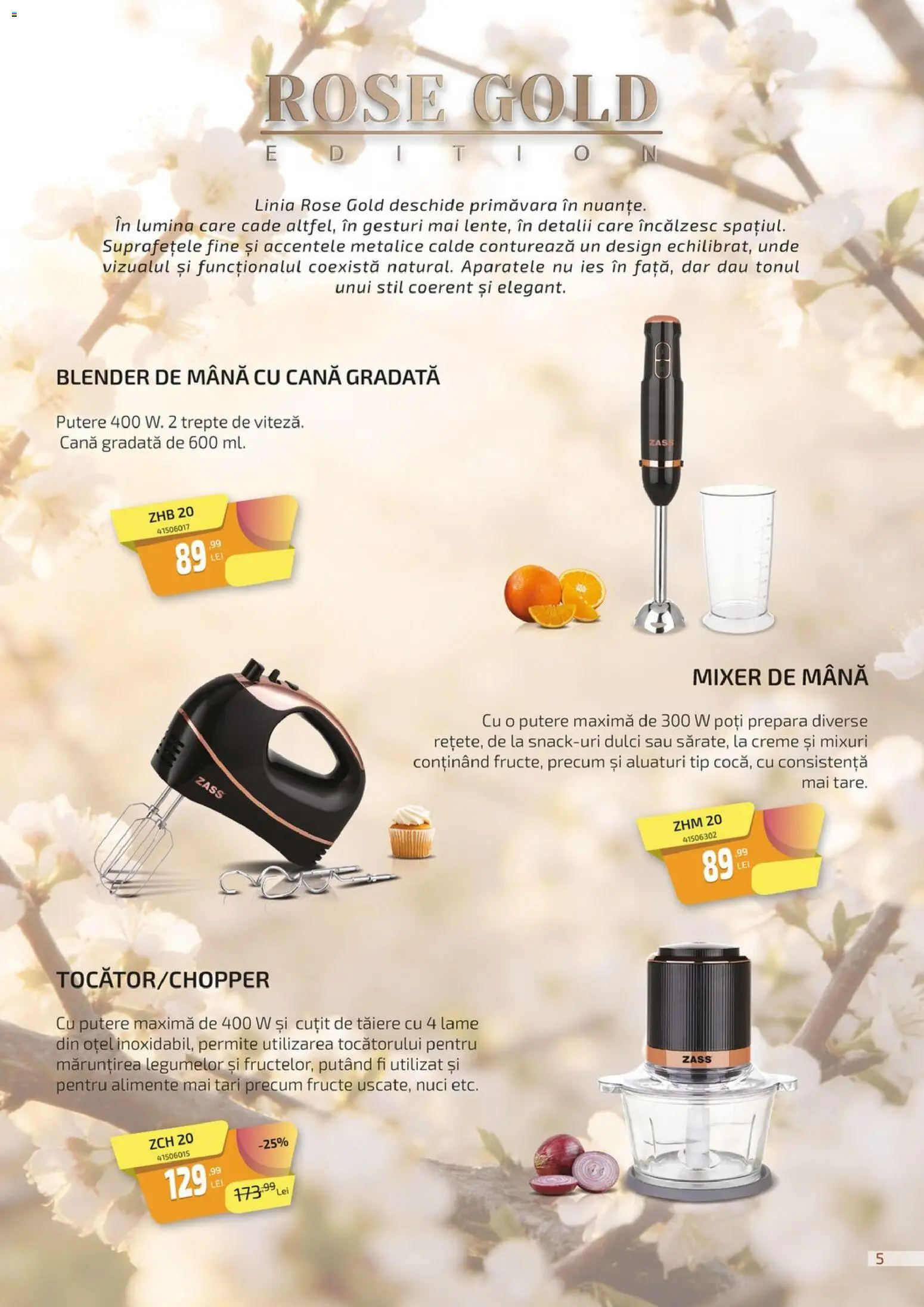 Noul catalog Carrefour – valabil de la 27.02.2026 | Pagină: 5 | Produse: Tavuk suyu, Mixer, Nuci, Fructe