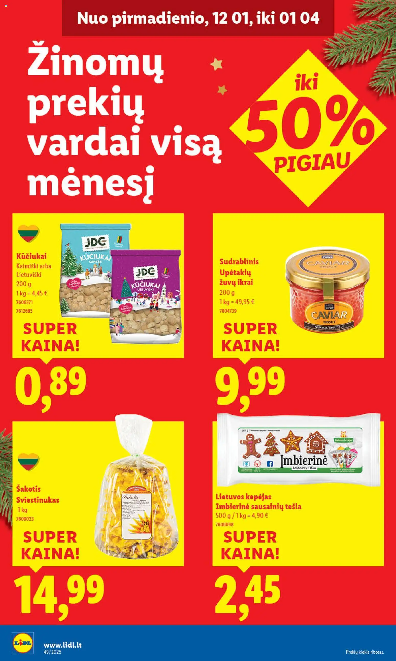 LIDL akcijos nuo 04.12.2025 | Puslapis: 30