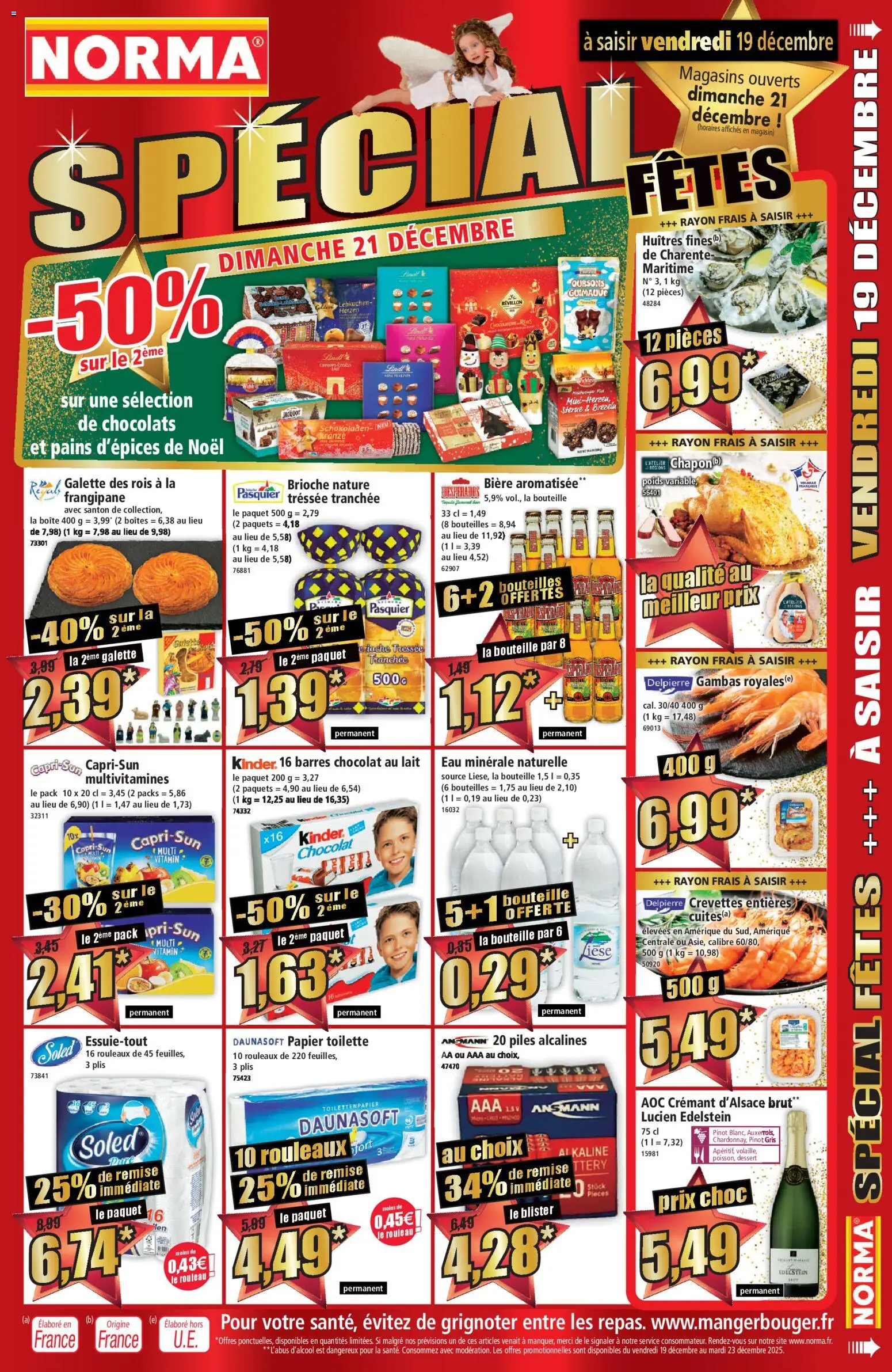 {H1} | Page: 11 | Produits: Galette des rois, Chocolat, Piles, Crémant d'alsace