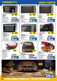 Anteprima del volantino Orizzonte Elettrodomestici catalogo valido a partire dal 01.11.2025 | Pagina: 58 | Prodotti: Pizza, Forno, Griglia, Friggitrice