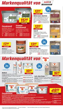 Toom Baumarkt Prospekt 	 ab 18.04.2026 gültig | Seite: 22