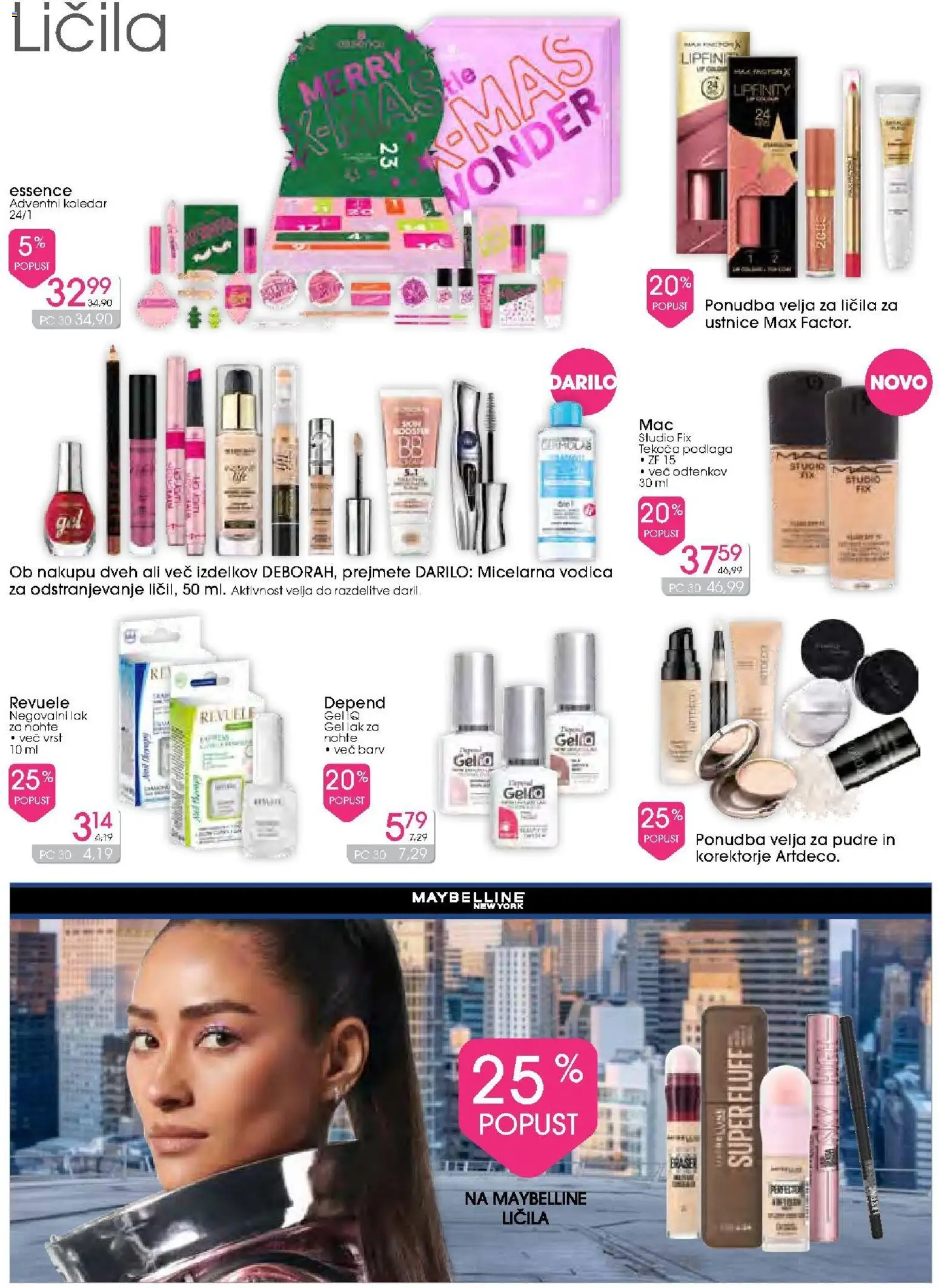 Novi Tuš drogerija katalog ponudbe – veljaven od 12.11.2025 | Stran: 5 | Izdelki: Licila, Lak za nohte, Lak