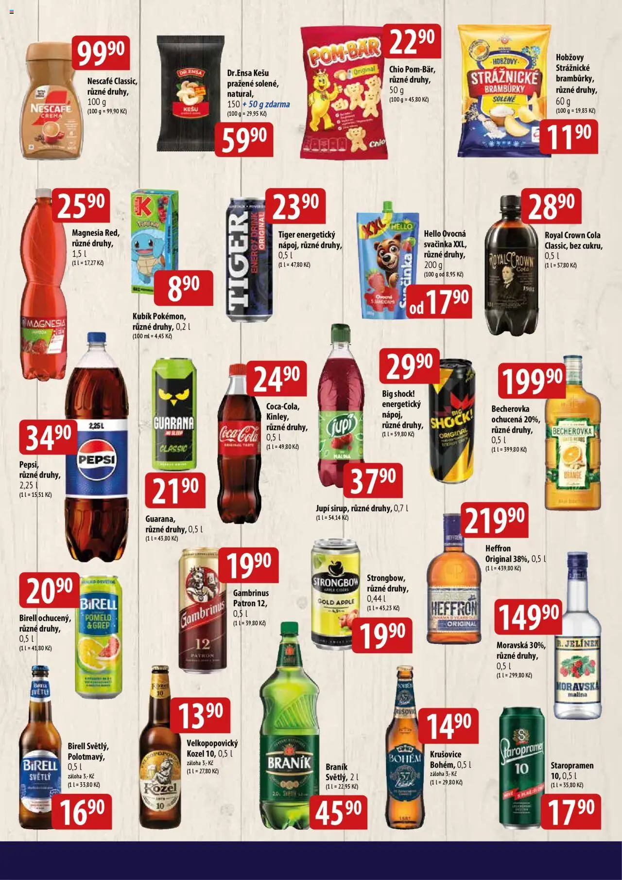BALA velký leták + od 17.09.2025 | Strana: 5 | Produkty: Staropramen, Pepsi, Apple, Nescafé