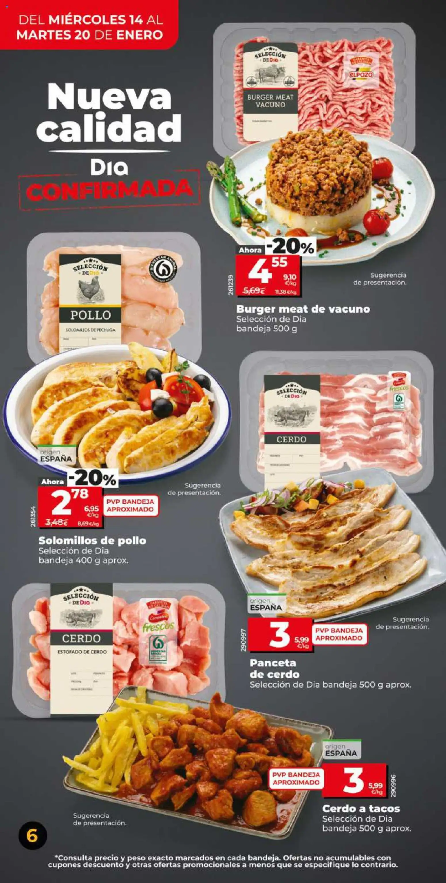 Dia - folleto Market │ válido desde el 14.01.2026 | Página: 6 | Productos: Ηλεκτρικός φούρνος, Cerdo, Tacos, Peso