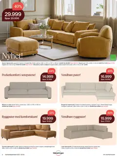 Forhåndsvisning av Møbelringen kundeavis gyldig fra 10.02.2026 | Side: 2 | Produkter: Stol