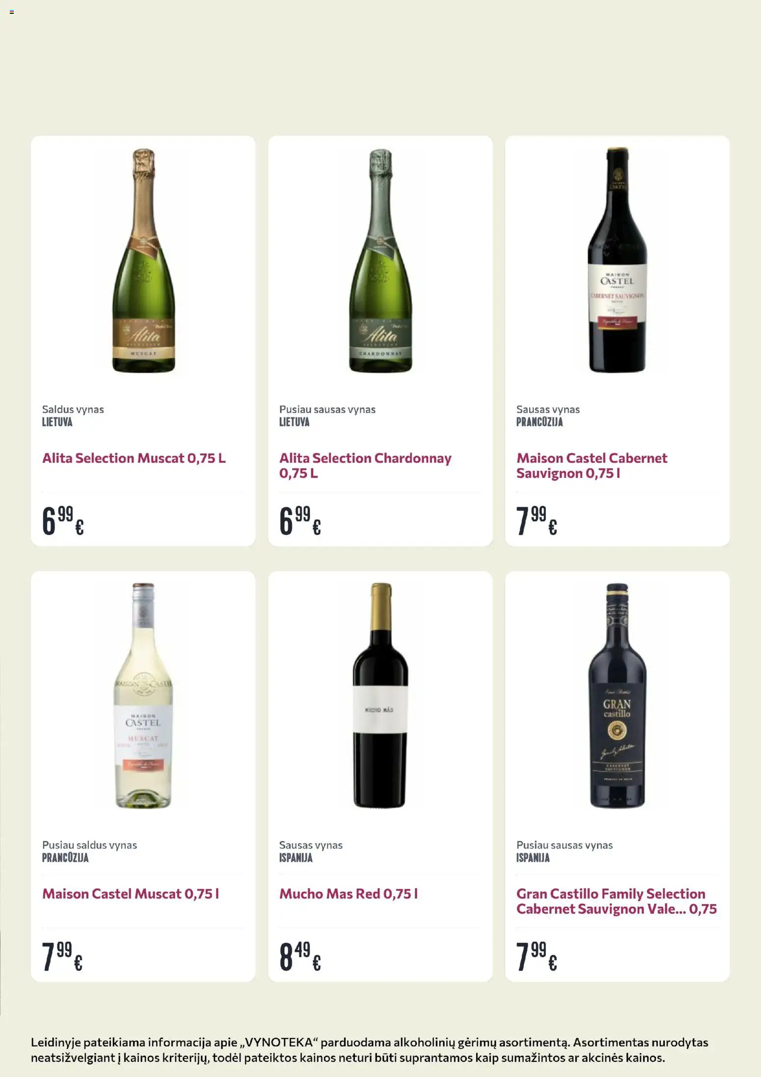 VYNOTEKA akcijos nuo 01.12.2025 | Puslapis: 19
