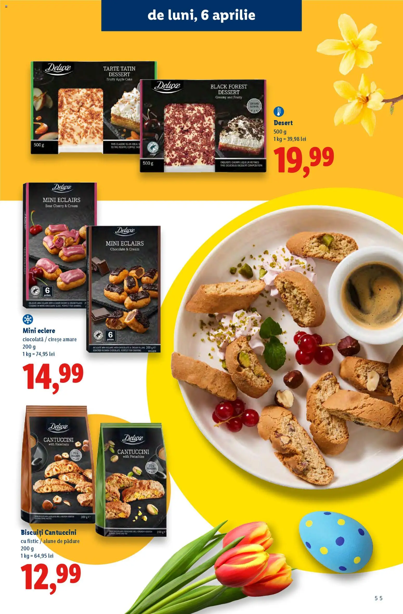 Noul catalog Lidl – valabil de la 02.03.2026 | Pagină: 55 | Produse: Alune, Ciocolată, Fistic, Cireșe