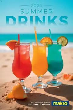 Pogląd oferty "Makro Gazetka - Summer Drinks w dostawie z alkoholem" - ważna od 14.07.2025
