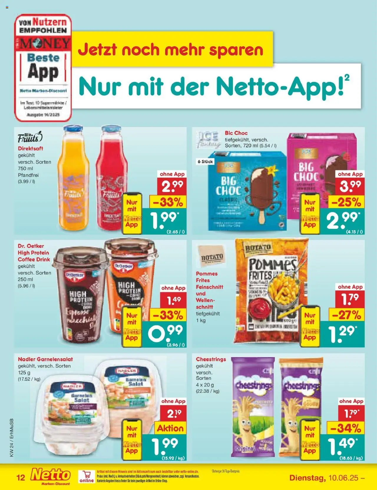 Netto Marken-Discount Prospekt  - gültig ab dem 10.06.2025 | Seite: 14