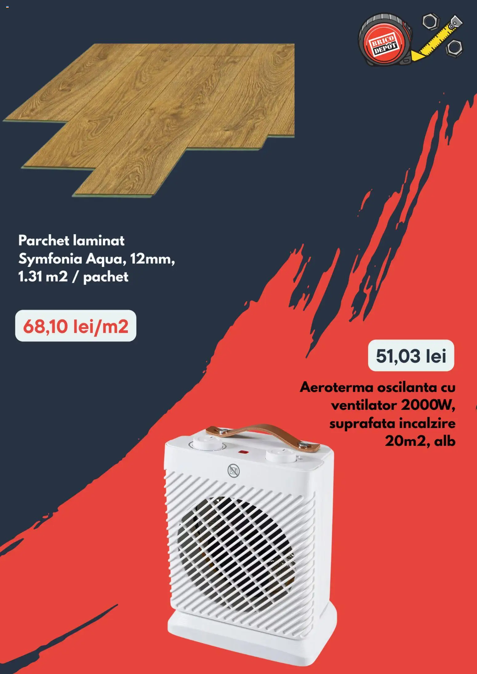 Noul catalog Brico Depot – valabil de la 01.01.2026 | Pagină: 5 | Produse: Ventilator, Parchet
