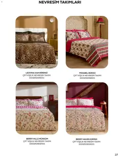 01.03.2026 tarihinden itibaren geçerli olan Karaca Home kataloğu önizlemesi | Sayfa: 37 | Ürünler: Nevresim, Nevresim takımları