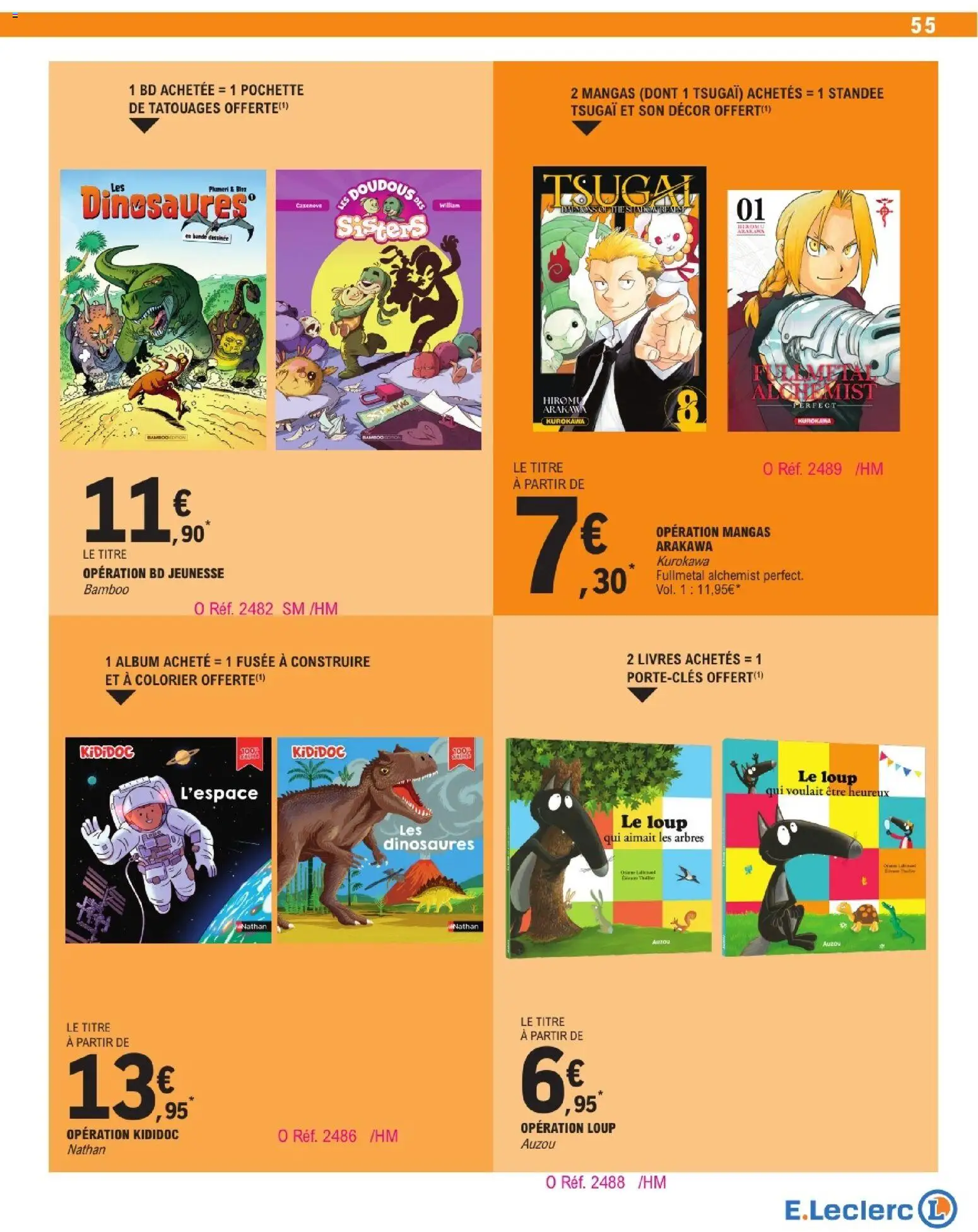 {H1} | Page: 55 | Produits: Bande dessinée