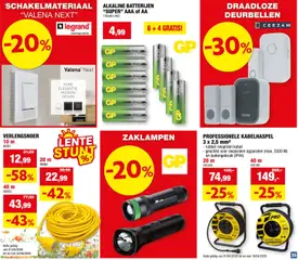 Hubo folder - Voorbeeld van een folder van Hubo, geldig van 01.04.2026 | Pagina: 35 | Producten: Kabel, Batterijen