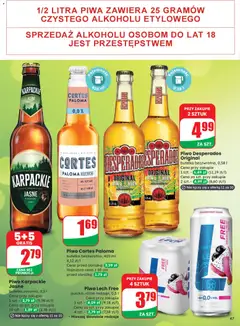 Pogląd oferty "Piwo Desperados Original, butelka bezzwrotna, 0,58 l" - ważna od 12.11.2025 | Strona: 47