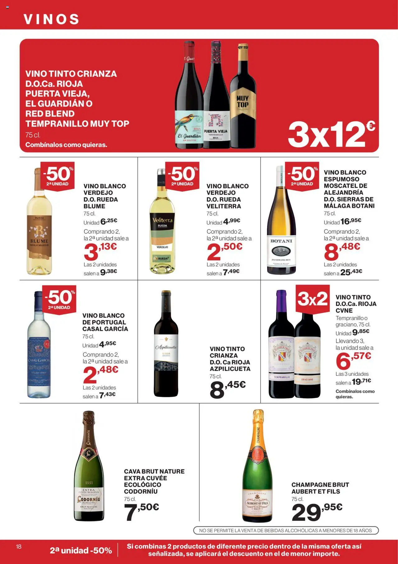 Supercor Canarias │ válido desde el 09.10.2025 | Página: 18 | Productos: Vino