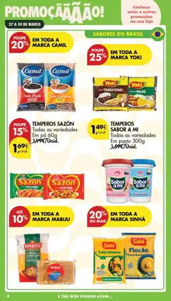 Pré-visualização Farofa de Milho, Farofa de Milho Yoki válido de 27.03.2026 | Página: 8