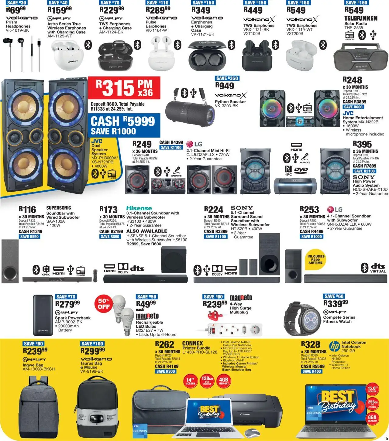 OK Furniture Catalogue │ valid from 25.06.2025 | Page: 5 | Products: Powerbank, Mouse, Audio, Speaker