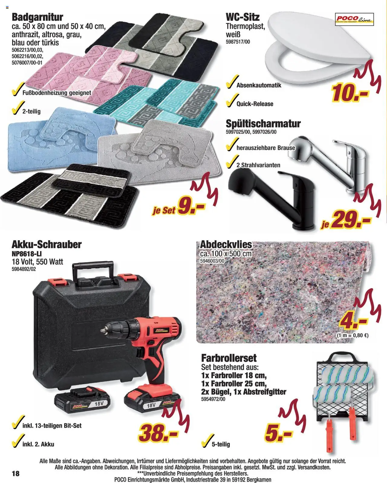 Poco Hot Deals - gültig ab dem 26.07.2025 | Seite: 18 | Produkte: Akkuschrauber