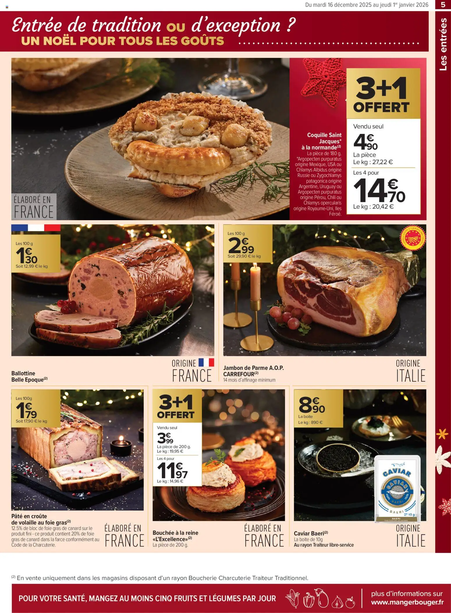 {H1} | Page: 5 | Produits: Foie Gras de Canard, Volaille, Caviar, Jambon